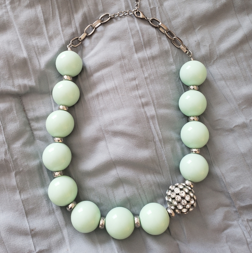 Teal necklace